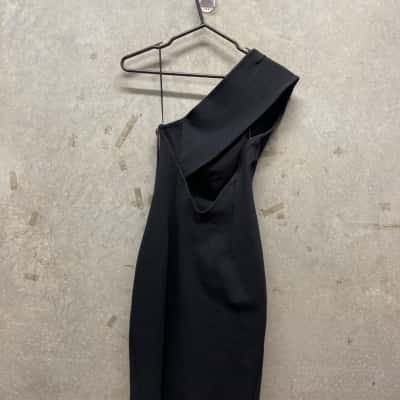  Womens  Size S Off The Shoulder Dress Black  