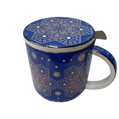 T2 blue snowflake pattern T Caddy new