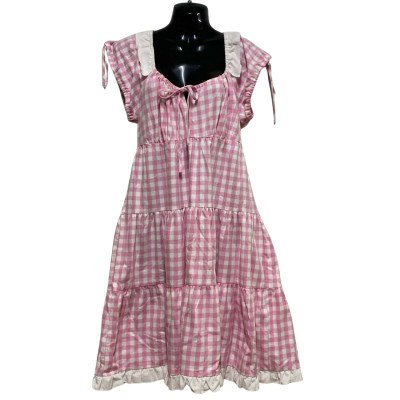Dangerfield Womens  Size 10 Party Dress Pink  / White 