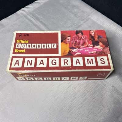 Vintage Scrabble - ANAGRAMS - 1972 Australian Edition