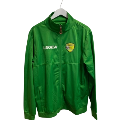 LEGEA Mens Size XL Front Zipper Green 