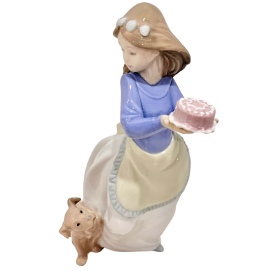 Lladro Nao Puppy’s Birthday #1045 Porcelain Collectable Figurine 