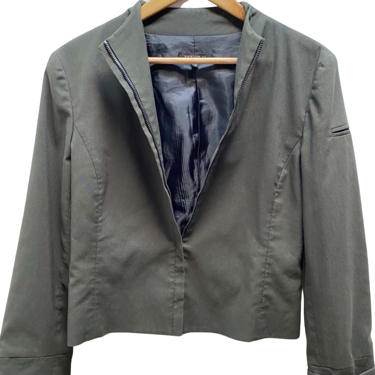 Cue Womens Khaki Jacket