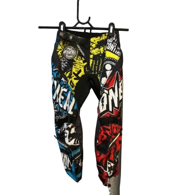 ONEAL Youth  Size US 5-6 Motocross Pants Black  / Multicoloured 