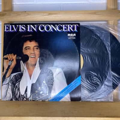 Elvis in Concert- Elvis Presley Vinyl 2LP
