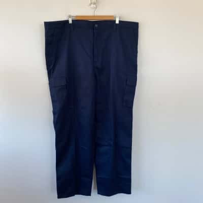DNC Workwear Navy Blue Work Pants  Size XXXL 