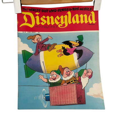 Disneyland Magazine No. 84 Vintage Kids Magazine