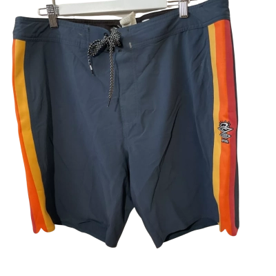 Rip Curl Mens  Size 38 bord  Shorts Blue 