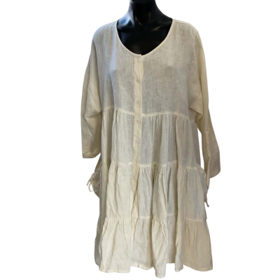 IMAGINE FASHION  Womens  Size L Babydoll Dress White 