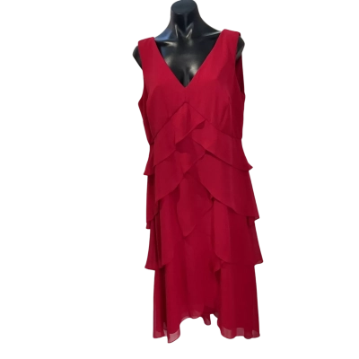  Layla jones   Size 16 Cocktail Dress Red 