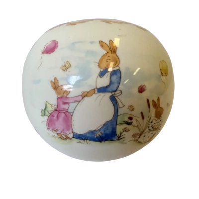 Royal Doulton Bunnykins "Sweet Hearts" Bone China Money Ball