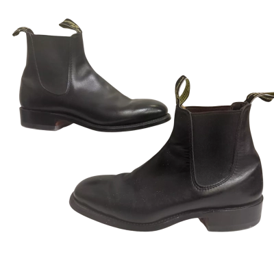 RM Williams Womens/Mens Size 38 Boots Black  