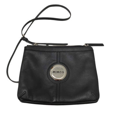 Mimco Mim Couch Bag Black