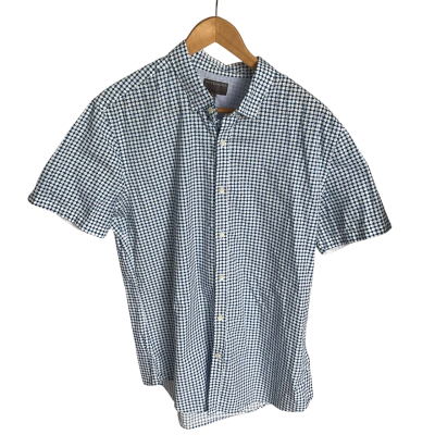 Sportscraft Mens  Size L Short Sleeve Shirt Checked 
