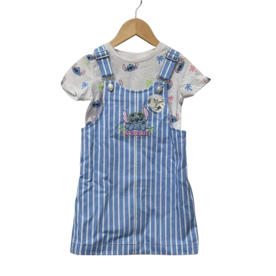 Disney Stitch Kids  Size 3 Dresses & Skirts / Tops & T-shirts Blue / White 