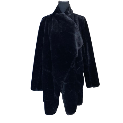 Taking Shape Womens Oslo Shearling Reversible Jacket Size S 
