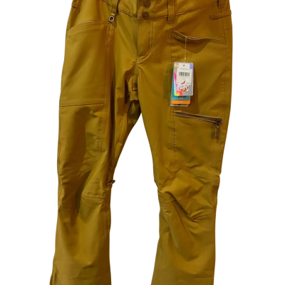 Roxy Womens  Size S Mustard Snow pants 
