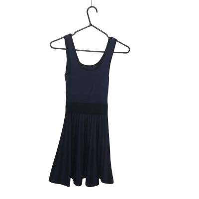 Guess Blue/Black Stripe Dress Size XS