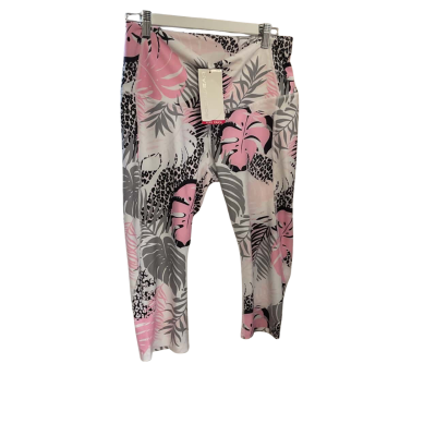 Rock wear  Womens  Size 14 Bike Shorts Black  / Pattern / Pink  / White 