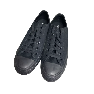 Converse Unisex Size 6 Black Shoes