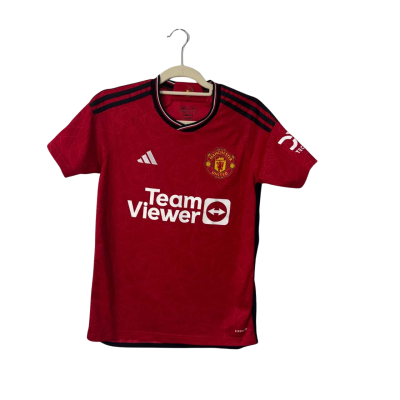 Adidas Manchester United FC size  XXS Red shirt 