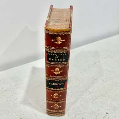 Hardcover of The Conquest of Mexico by William H Prescott 
