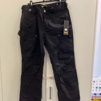 Lonsdale Mens  Size 36 Cargo Pants Black  
