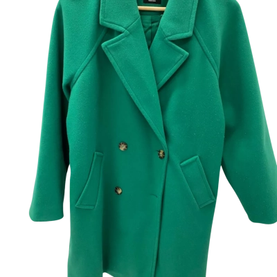 Sportsgirl Womens  Size 12 Winter Coat Green 