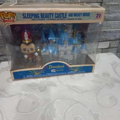 Sleeping Beauty Castle And Mickey Mouse Pop