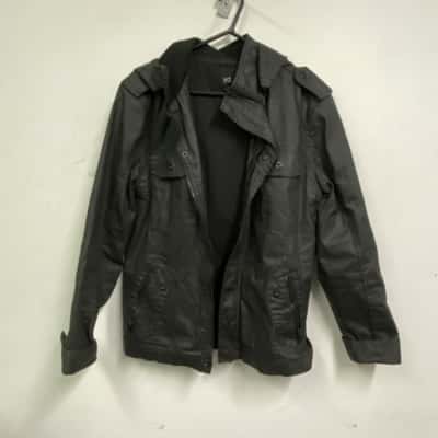 Yd. Mens  Size 36 / S Front Zipper Black  