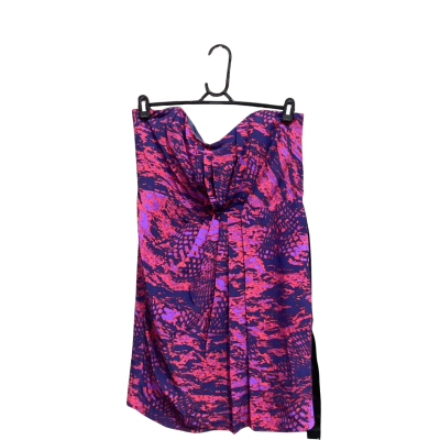 Saba Womens Size 14 Mini Dress Pop Animal Print / Multicoloured 