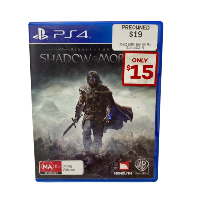 PS4 Middle Earth Shadow of Mordor