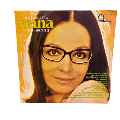 The Delightful Nana Mouskouri 1973 Vinyl Record
