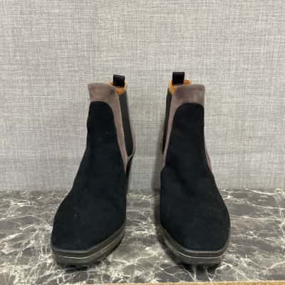 Pons Quintana Womens  Size 40 Boots Black  / Brown 