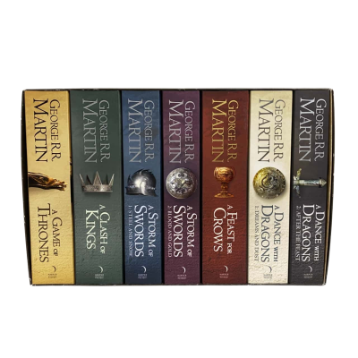 A Game of Thrones Complete Box Set of all 7 Books