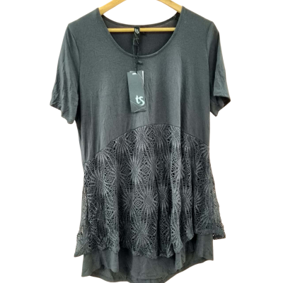 Taking Shape Women's Size XXS Top Smoke  