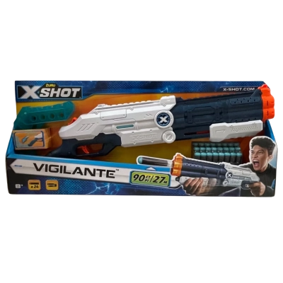 Zuru X Shot Vigilante Foam Dart Blaster, Still Sealed in Box