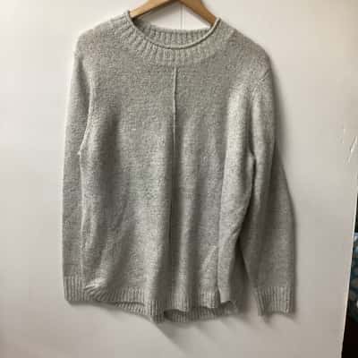  Unisex Crew Neck Jumper Grey (k)