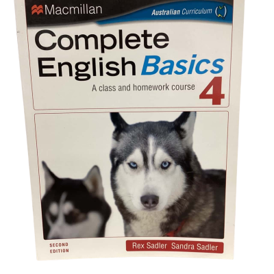 Macmillan Complete English Basics: A Class and Homework Course 4 2nd Edition By Rex Sadler, Sandra Sadler