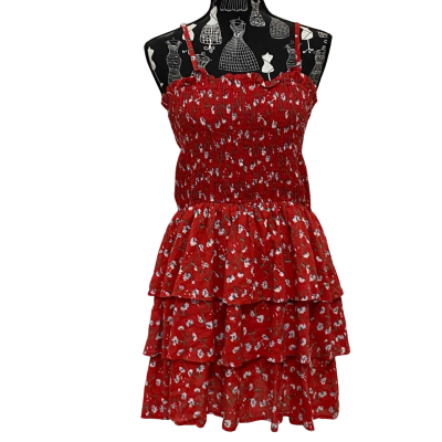 Minkpink Womens  Size M Mini Dress Floral / Red BNWT