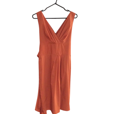 Max Mara Womens  Size 8 Cocktail Dress Orange 