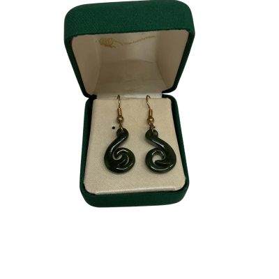 JADE - Koru Hook Earrings 