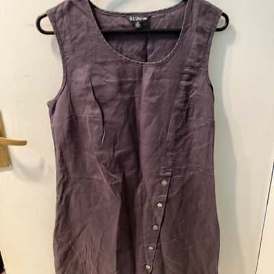 See Saw Womens  Size 10 Sleeveless Dress  Grey 