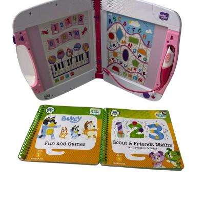 Leap pad start with 2 books