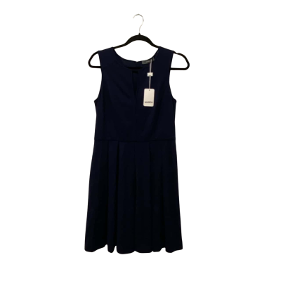 BNWT Marcs Womens  Size 12 Sleeveless Dress  Navy Blue 