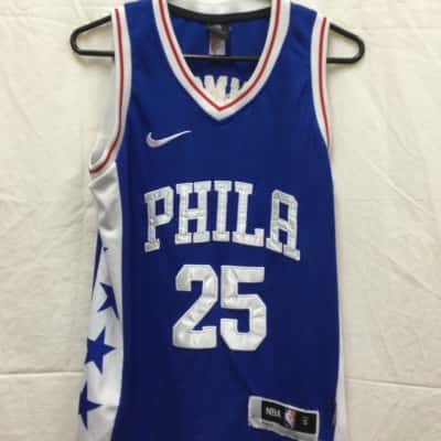 NBA Mens Size S Phila Jersey Simmons