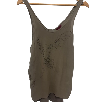 Ted Baker Womens  Size 1 Singlet Top Grey 
