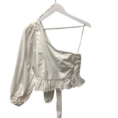 Shona Joy Womens  Size 12 Blouse White 