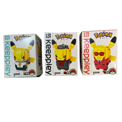 Pokémon Asia Keeppley Building Blocks Toy Bundle Sealed Boxes