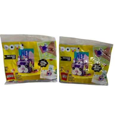 Lego DOTS Photo Holder Cube 109 PCS x2